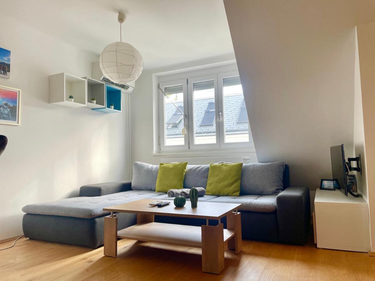60 M2 Central Rooftop Apartment With Ac 维也纳 外观 照片