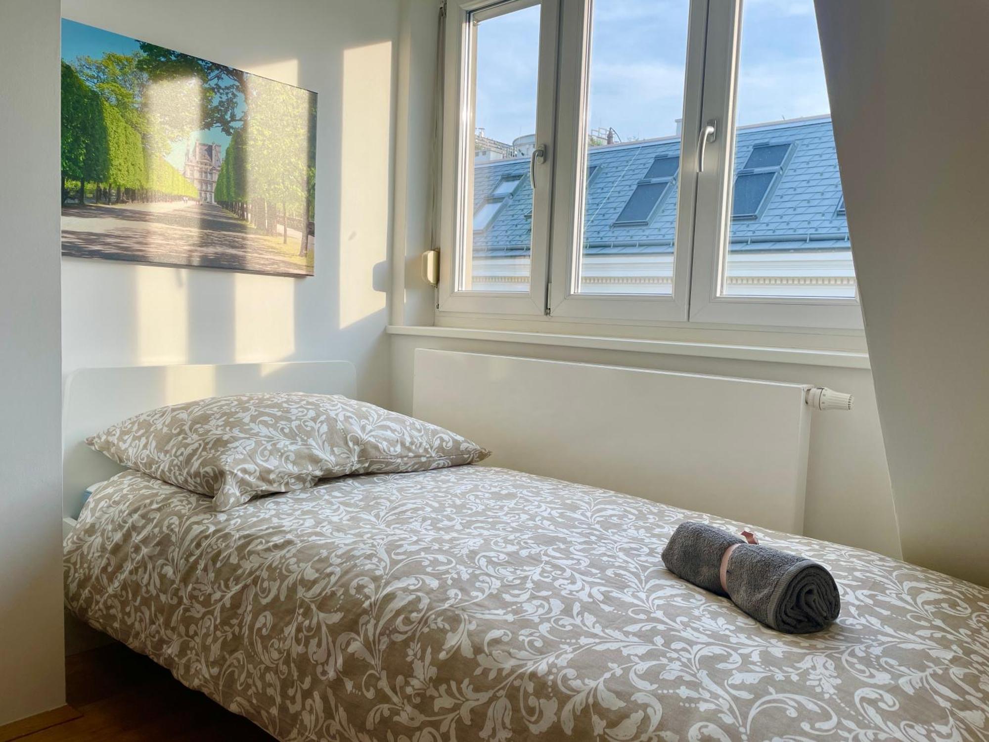 60 M2 Central Rooftop Apartment With Ac 维也纳 外观 照片